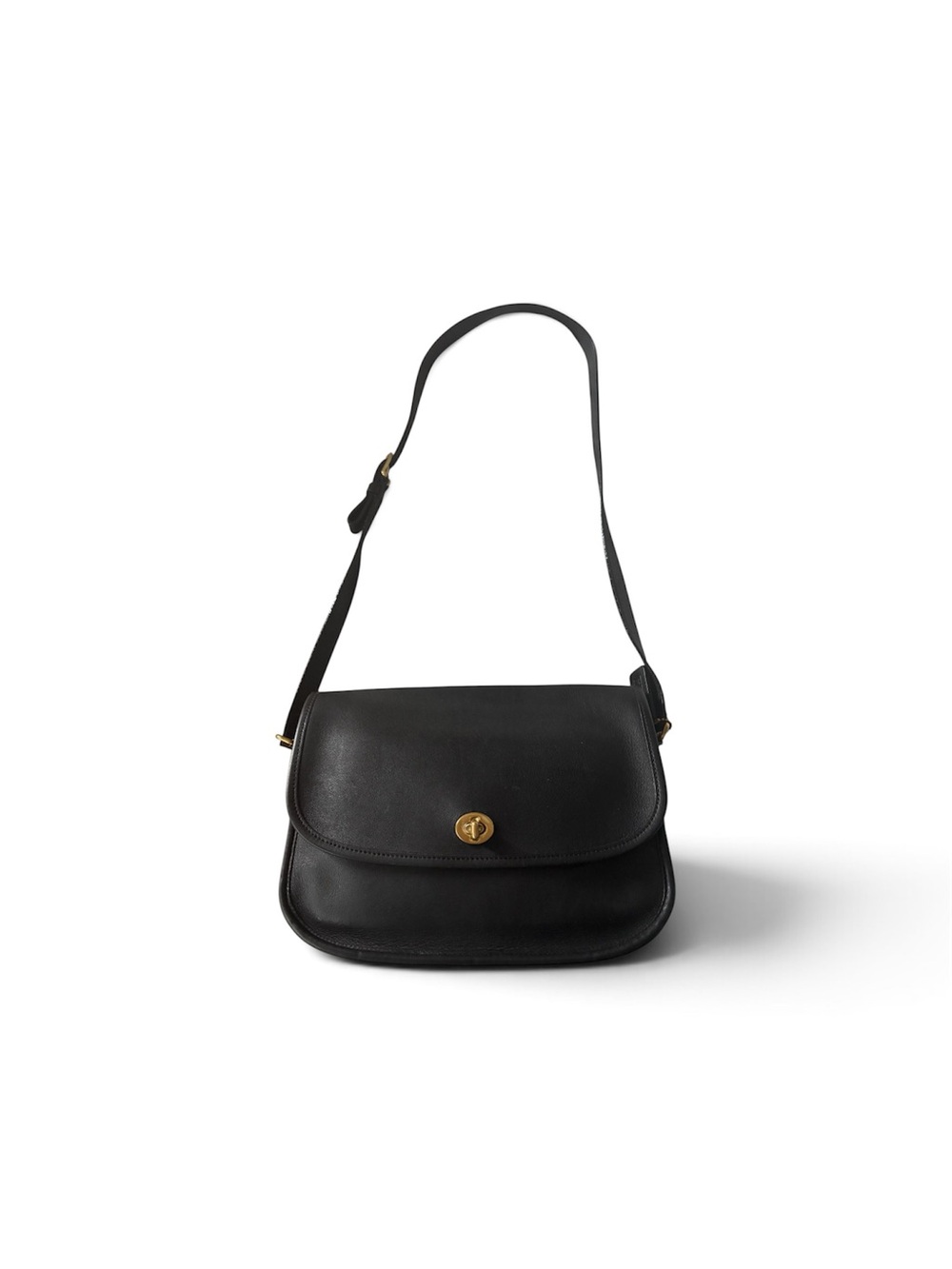Vintage Coach 9790 City Bag Black Leather Crossbody Purse 2005 w. Hangtag